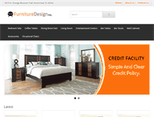 Tablet Screenshot of furnituredesigninc.com